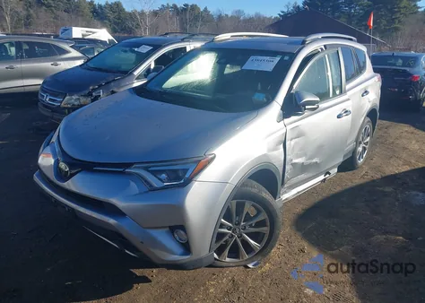 2018 Toyota Rav4 Limited z USA, uszkodzony, nr VIN JTMDFREV6JD235912